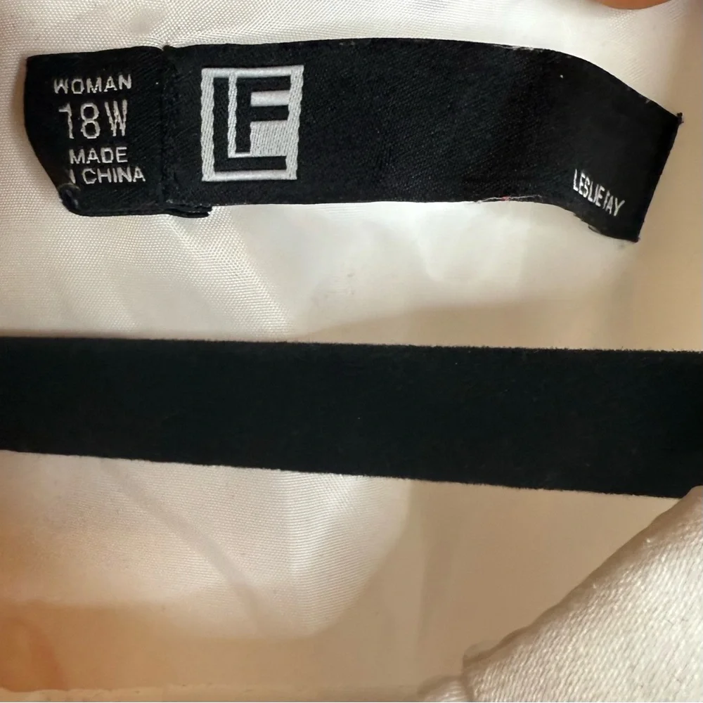 LF Leslie Fay Dress 18W - Picture 9 of 9